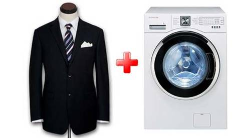 Можно ли стирать классический костюм в стиральной машине
